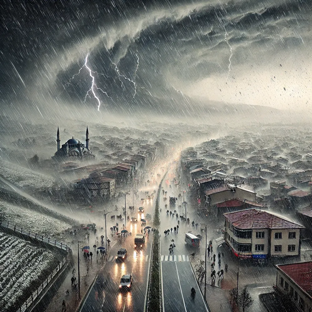 Edirne ve Trakya’da Kuvvetli Sağanak ve Kar Uyarısı!