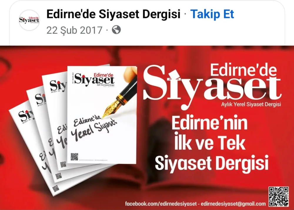 BİR HAYALİN PEŞİNDE: EDİRNE