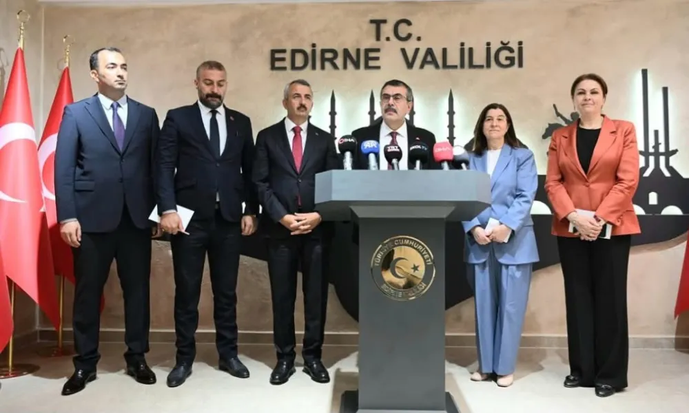 MİLLİ EĞİTİM BAKANI YUSUF TEKİN: “YETKİ TBMM’DE, DEĞİŞİM VERİYE VE TOPLUMSAL MUTABAKATA DAYANMALI”
