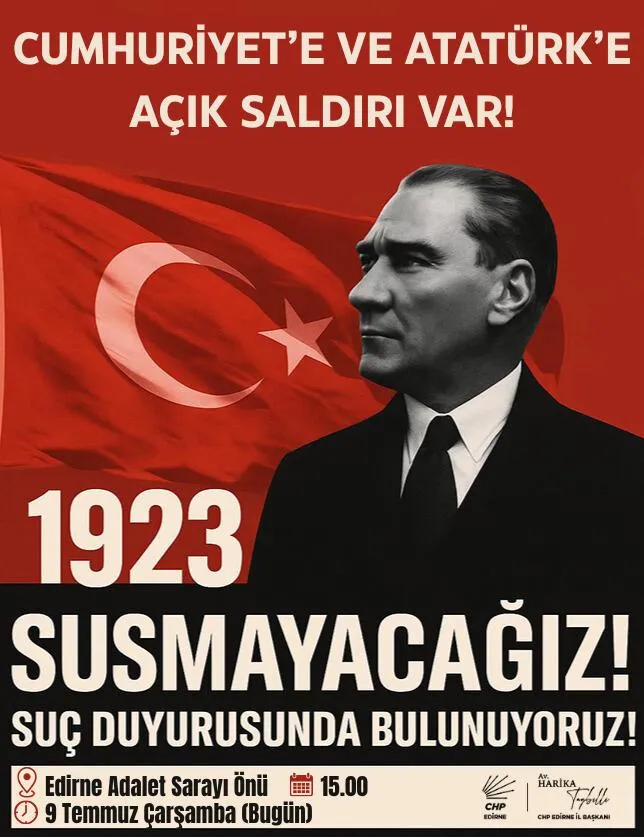 CHP’DEN 81 İLDE SUÇ DUYURUSU: 