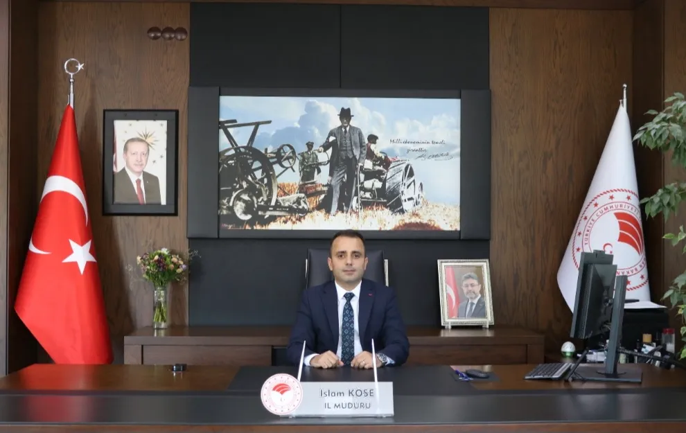 İSLAM KÖSE, EDİRNE İL TARIM VE ORMAN MÜDÜRLÜĞÜ GÖREVİNE BAŞLADI 