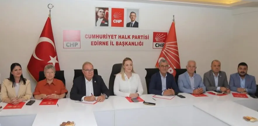 CHP SAHA  ÇALIŞMALARIN  EDİRNE’DEN  STAR  VERDİ 