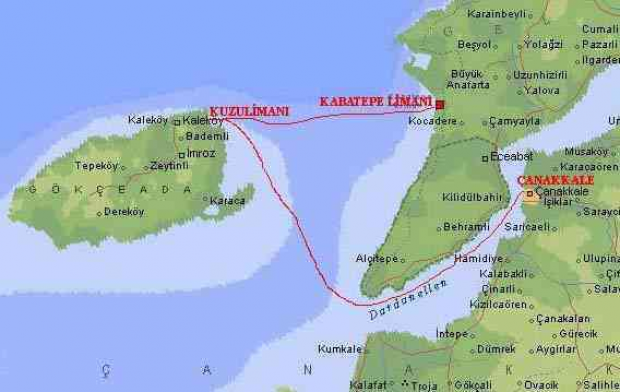 KORKUTAN DEPREMİM MERKEZ ÜSSÜ GÖKÇEADA