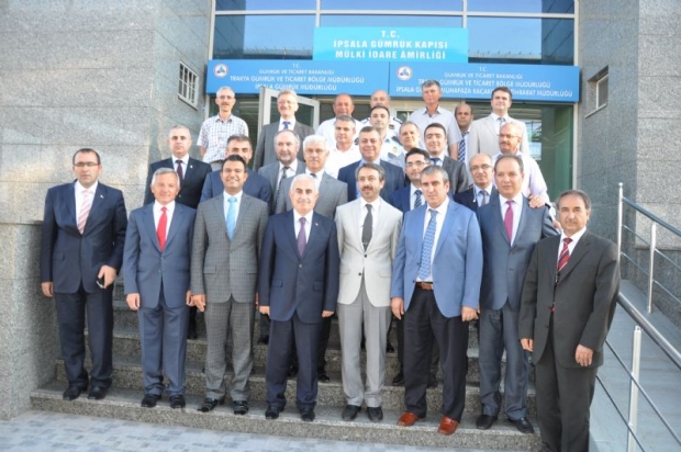 VALİ ŞAHİN İPSALA'DA İNCELEMELERDE BULUNDU