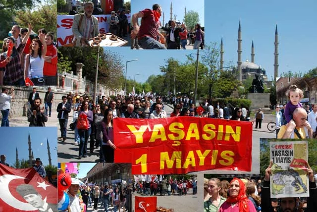 Edirne 1 Mayıs&#8217;ta ikiye bölündü
