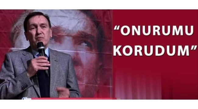 CİRAVOĞLU, ONURUMU KORUDUM