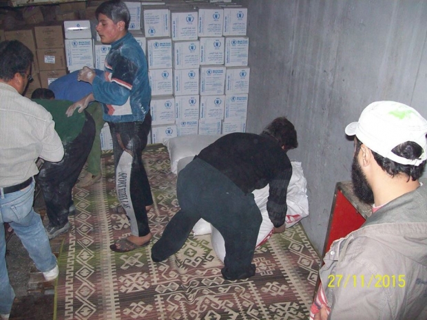 EDİRNE'DEN SURİYE'YE 4 KAMYON UN YARDIMI