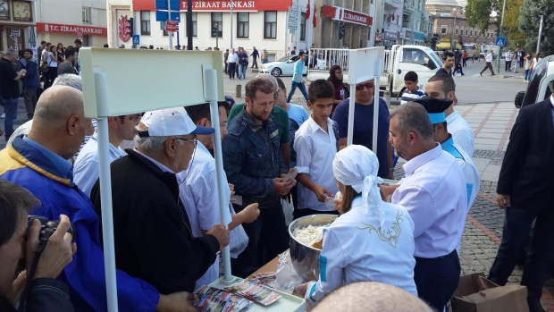 AHİ BAŞINDAN 5000 KİŞİYE DEVA-İ MİSK