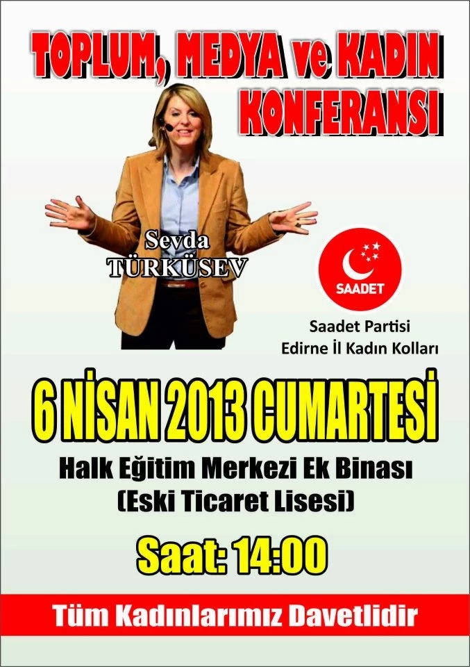 Saadet Partisi Kadın Kollarından Konferans