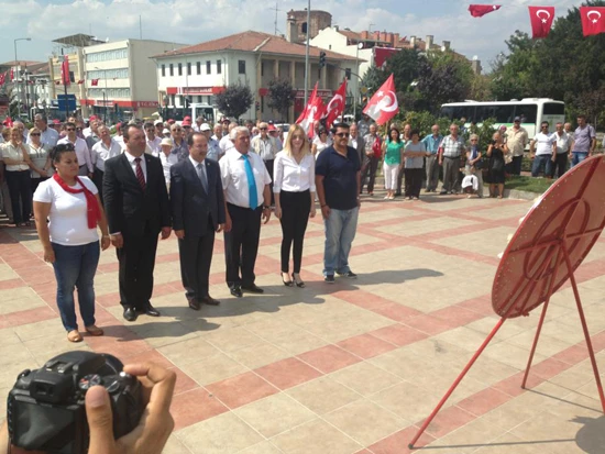 CHP EDİRNE İL TEŞKİLATINDAN ALTERNATİF TÖREN