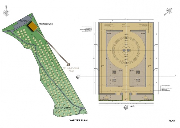 TÜRKİYE’NİN İKİNCİ BÜYÜK ŞEHİTLİK ANITI EDİRNE’YE YAPILIYOR.