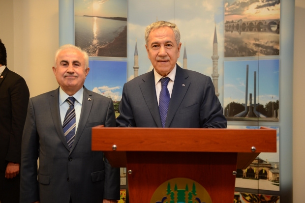 ARINÇ; VALİŞ ŞAHİN VE BELEDİYE BAŞKANI GÜRKAN’I ZİYARET ETTİ