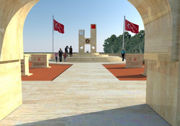 TÜRKİYE’NİN İKİNCİ BÜYÜK ŞEHİTLİK ANITI EDİRNE’YE YAPILIYOR.