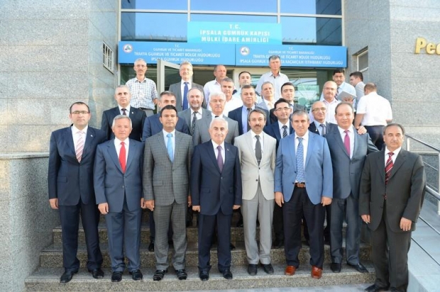 VALİ ŞAHİN İPSALA'DA İNCELEMELERDE BULUNDU