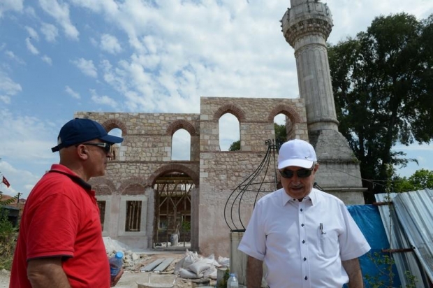 VALİ ŞAHİN, İNCELEMELERİNE DEVAM EDİYOR