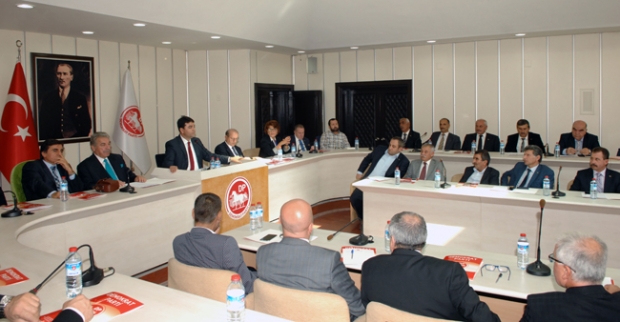 İBRAHİM ÖZYILMAZ;"DEMOKRAT PARTİ İL BAŞKANLARI ANKARADA TOPLANDI"