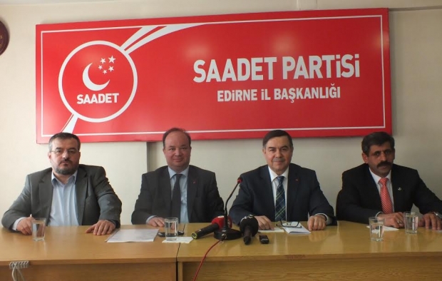 SAADET PARTİSİ ADAYLARINI TANITTI