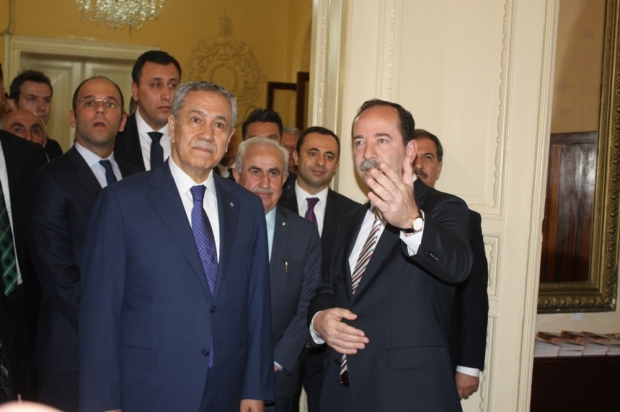 ARINÇ; VALİŞ ŞAHİN VE BELEDİYE BAŞKANI GÜRKAN’I ZİYARET ETTİ