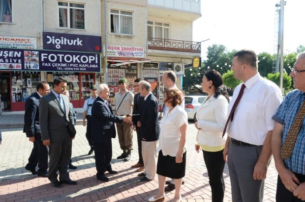 VALİ ŞAHİN İPSALA'DA İNCELEMELERDE BULUNDU